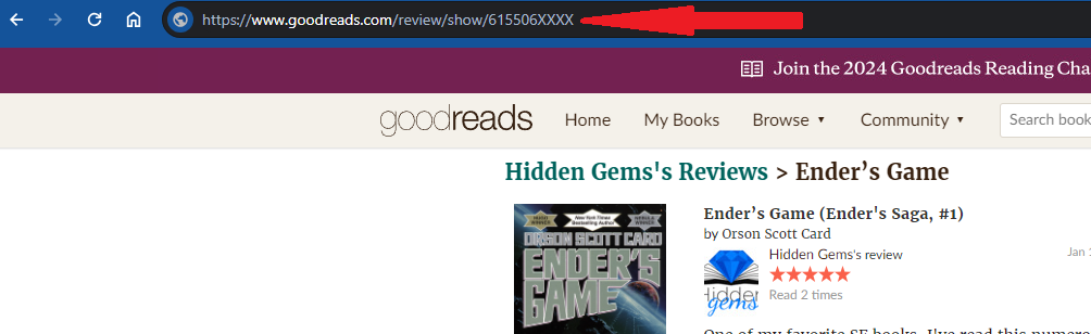 GoodreadsReview